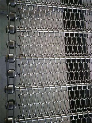 Stainless Steel Conveyor Belt for Food Processing, Heatreatment Industry